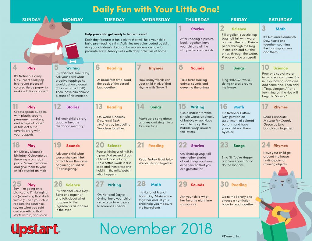 Adult Activity Calendar: December 2019 - Ideas & Inspiration from Demco